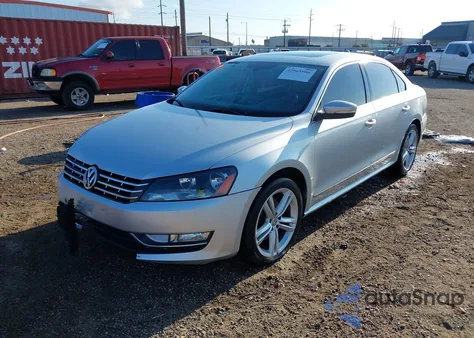 2013 Volkswagen Passat 2.0L Tdi Sel Premium from USA, damaged, VIN 1VWCN7A3XDC122298